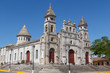 Facade of church in Granada, Nicaragua