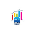© putracetol - Server Analytic Logo Icon Design