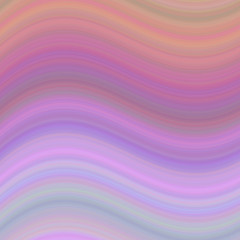 Poster - Smooth abstract gradient wave background in pastel tones