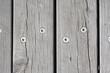 Abstract: Wooden Slats of Bridge Floor