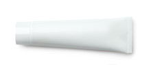 Top View Of Blank Plastic Cosmetic Tube