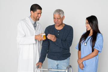 Wall Mural - Medical Team In The Hospital