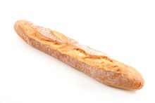 Baguette Isolated On White Background