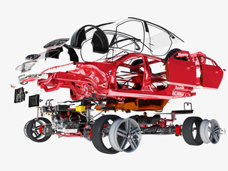 Poster - Details of the car