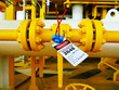 Gas process valve isolation lock out tag out,Lock closed,Lock open. Isolation tag.special tool