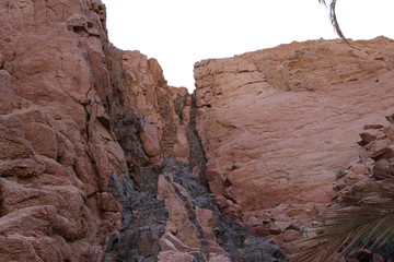 Wall Mural - Beautiful canyon in Egypt.