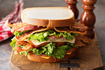 Sticker - Big BLT, bacon lettuce and tomato sandwich