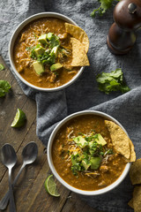 Wall Mural - Spicy Homemade Tortilla Soup