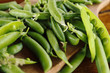 © dyageleva - Green peas, top view