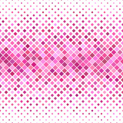 Poster - Abstract colored square pattern background - geometric vector graphic from diagonal squares in pink tones