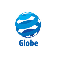 vector logo globe