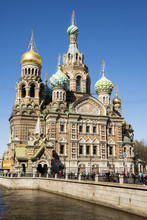 Church Of Our Saviour On Spilled Blood (Church Of The Resurrection Of Christ), St. Petersburg, Russia