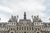 Fototapeta Paryż - Town hall in Paris, France