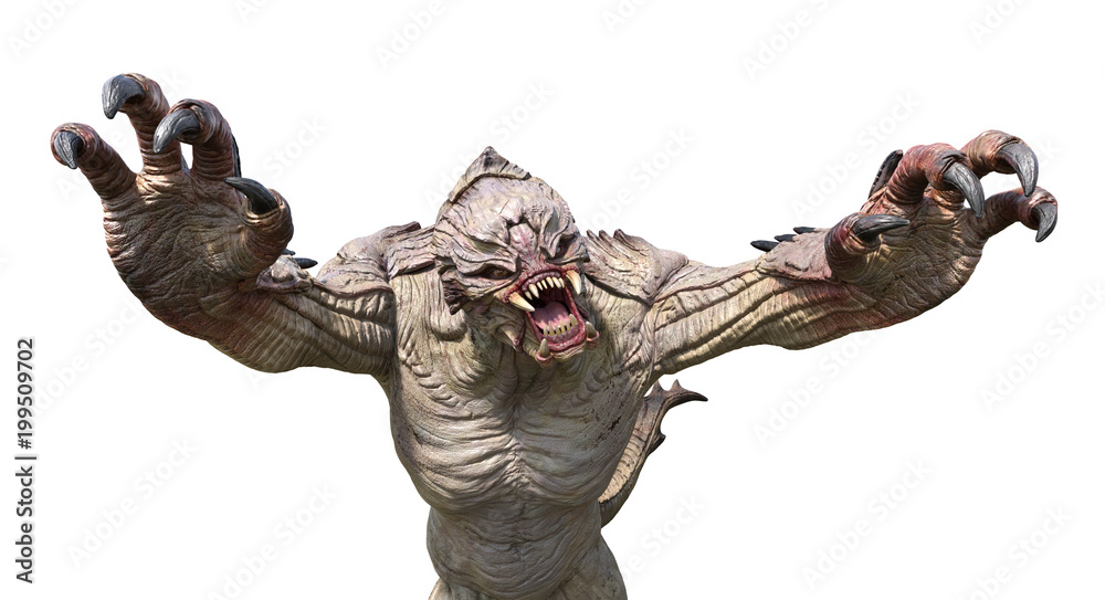 Violent Alien Attack Stock Illustration | Adobe Stock