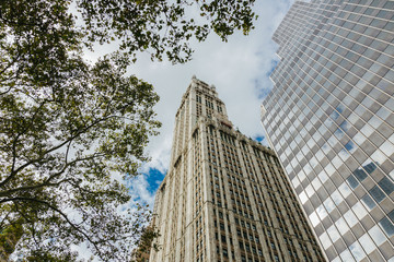 Wall Mural - high rise in New York City, USA