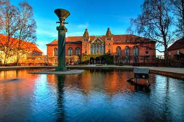 Poster - Danish Royal Library in Copenhagen