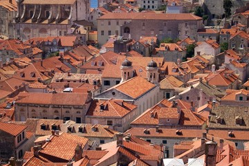 Poster - Rooftops in Dubrovnik