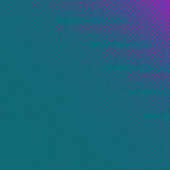Poster - Retro halftone circle pattern background - vector illustration from purple dots in varying sizes