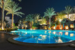 © Mistervlad - Swimming pool at night in Sharm el Sheikh, Egypt