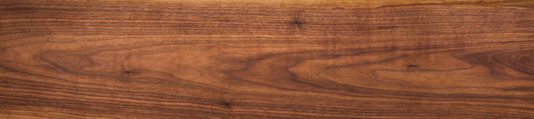 Wall Mural - Super long walnut planks texture background.Texture element. Walnut wood texture.