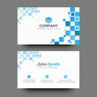 © Abdul Qaiyoom - Horizontal business card with front and back presentation.