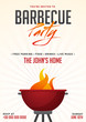 © Abdul Qaiyoom - Barbecue Poster, Flyer, Template or Invitation Design.