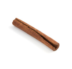 Canvas Print - cinnamon stick on white background