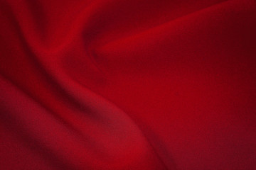 Abstract red drapery cloth, Pattern and detail grooved fabric for background and abstract