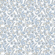 Floral seamless pattern. Vector background