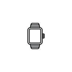 Poster - watch icon. sign design