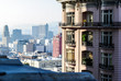View towards Tenderloin from Nob Hill in San Francisco
