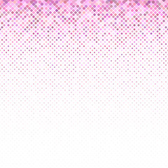 Poster - Abstract geometrical diagonal square pattern - vector mosaic tile background design