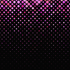 Poster - Geometrical rounded square mosaic pattern background - vector illustration