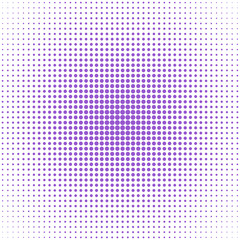 Poster - Abstract halftone circle pattern background - vector design from dots