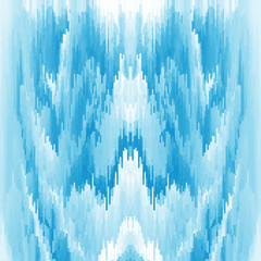 Poster - Digital image data distortion. Vector glitch background.