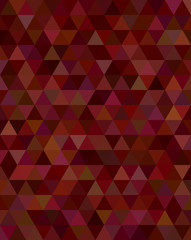 Poster - Abstract triangle tile mosaic pattern background design
