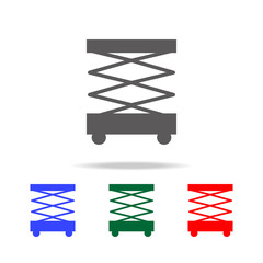Poster - Scissors lift icon. Elements of construction tools multi colored icons. Premium quality graphic design icon. Simple icon for websites, web design, mobile app, info graphics