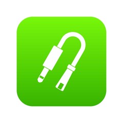Poster - Table LED lamp icon digital green