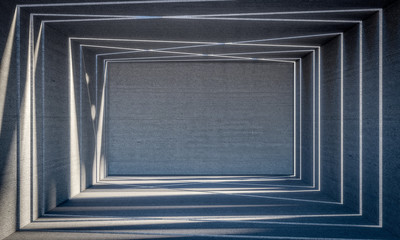 Wall Mural - concrete 3d room