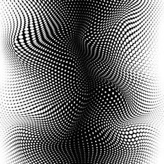 Poster - abstract halftone texture. gradient mesh halftone effect. vector illustration