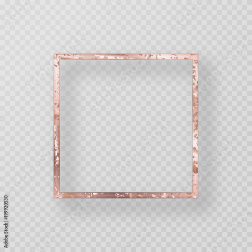 vintage frame with a pink gold texture colorful border with grunge metal texture vector illustration with shadow on transparent backdrop buy this stock vector and explore similar vectors at adobe stock vintage frame with a pink gold texture