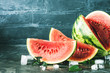 Saftige Wassermelone