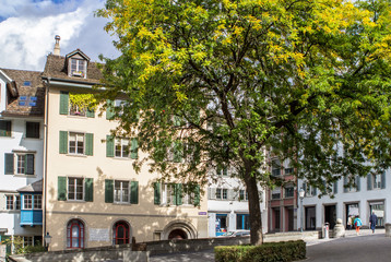 Wall Mural - City center of Zurich