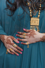 Wall Mural - Bridal Henna