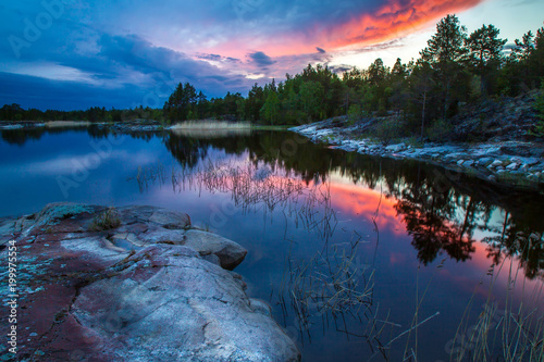 Nature of Russia. Karelia. ...