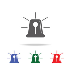 Poster - Alarm Icon. Elements of desister multi colored icons. Premium quality graphic design icon. Simple icon for websites, web design, mobile app, info graphics