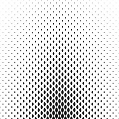 Poster - abstract black and white vertical curved shape pattern