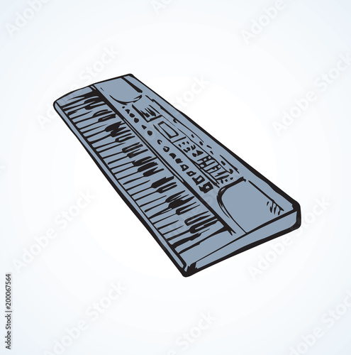 Synthesizer Vector Drawing Buy This Stock Vector And Explore Similar Vectors At Adobe Stock Adobe Stock