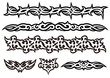© yosuke14 - Tattoo tribal design art set, Vector Illustration