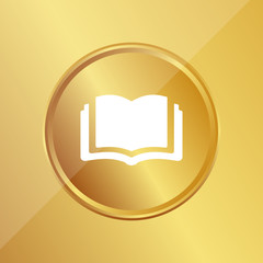 Sticker - Gold Medaille - Buch